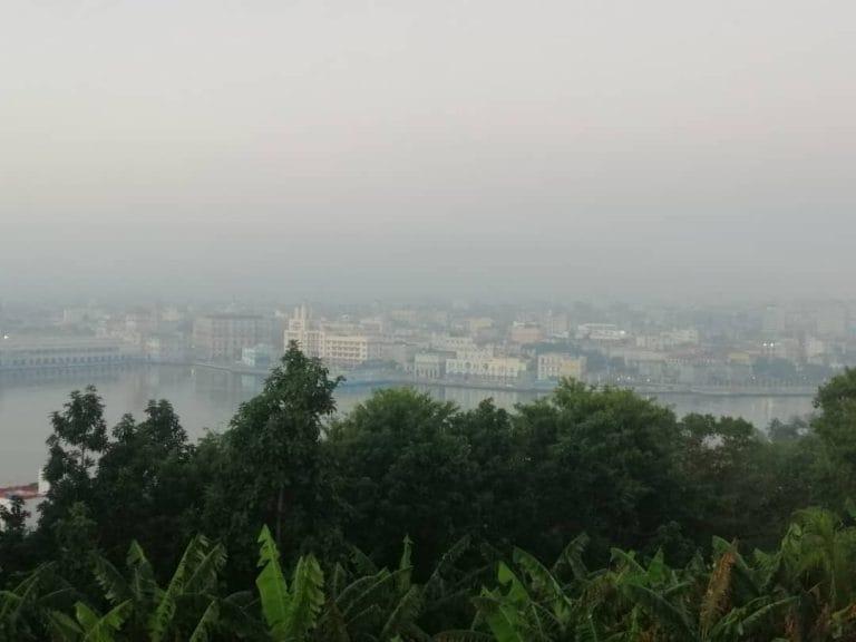 formación de niebla y neblina en Cuba este lunes