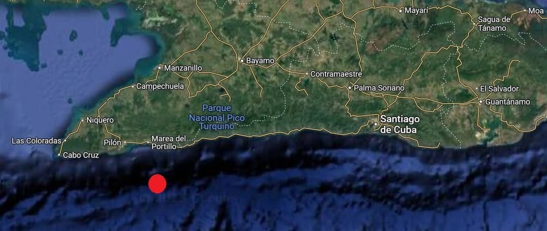 Reportan Sismo perceptible en la provincia de Granma, conozca los detalles
