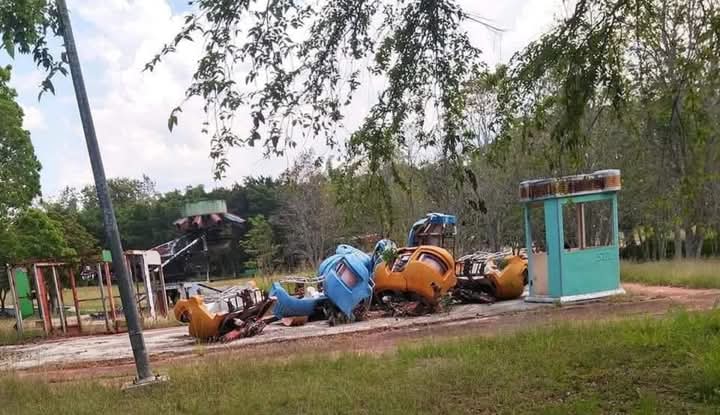 deterioro y abandono del Parque Lenin de La Habana