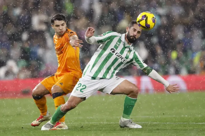 Pinchazo increíble del Madrid 2 a 1 ante el Betis