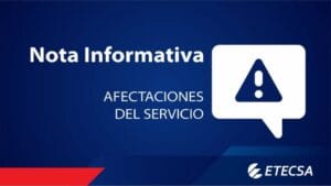 Afectación del servicio de ETECSA en Guanabo