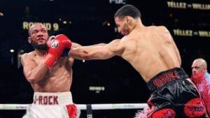 Yoenis Téllez consigue título interino de la AMB en las 154 lb