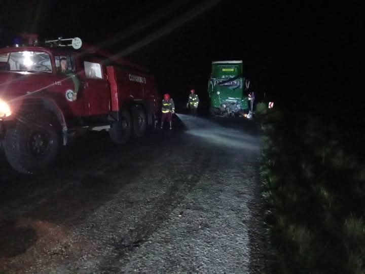 Chocan dos rastras en Guáimaro, Camagüey