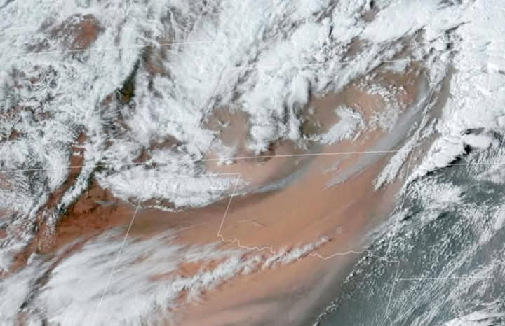 Caos en la Interestatal 27 de Texas