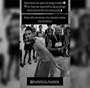Asesinan a joven cantante urbano conocido como Mulatico Mulañé