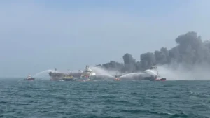 Buque petrolero y carguero colisionan frente a costas británicas
