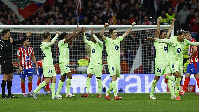 El Barcelona vence 1 a 0 al Atlético de Madrid y habrá Clásico en la final de Copa del Rey