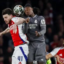 El Arsenal golpea a un flojo Real Madrid con un impactante 3 a 0 en cuartos de final de Champions League