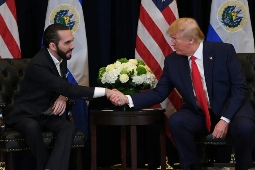 Trump recibirá a Bukele este lunes 14 en la Casa Blanca