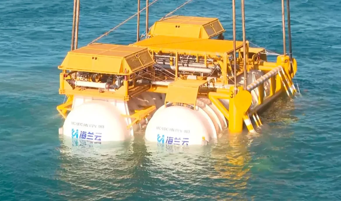 China inaugura primer centro de datos. La IA llegó al océano