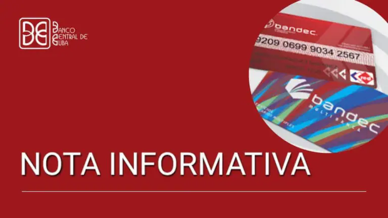 BANDEC informa sobre mantenimiento en su sistema a partir de hoy 2 de abril