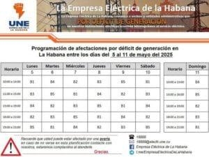 Apagones de más de 20 horas en Cuba :Termoeléctricas fuera del Sistema Energético Nacional