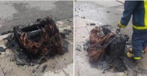 Incendio en un gabinete telefónico de Marianao deja sin servicio a 400 clientes de ETECSA.