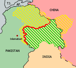 Intercambio de disparos de artillería entre India y Pakistán en línea de control fronteriza