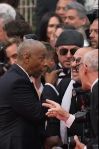 Denzel Washington tiene altercado con fotógrafo en el Festival de Cine de Cannes