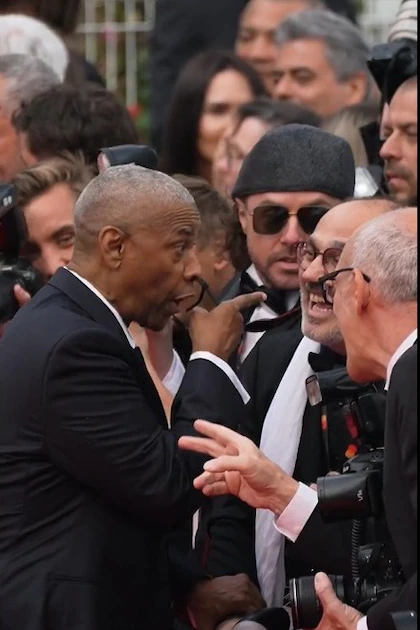 Denzel Washington tiene altercado con fotógrafo en el Festival de Cine de Cannes
