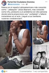 Joven de 21 años pierde la vida 
