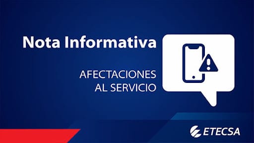 ETECSA informa falla en el sistema de la red móvil en Cuba