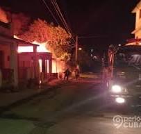 Incendio de Grandes Proporciones en Guantánamo