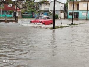 Fuertes lluvias provocan inundaciones en Morón y otras localidades del centro de Cuba