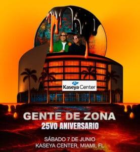 Gente de Zona celebra 25 años con un concierto inolvidable en el Kaseya Center de Miami +Video