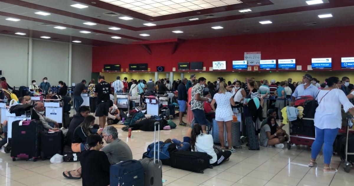 El colapso del aeropuerto de La Habana