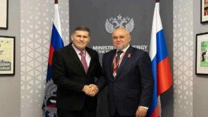 Ministro ruso anuncia modernización del sistema energético cubano durante el Foro de San Petersburgo