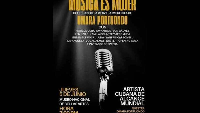 Celebrarán los 95 años de Omara Portuondo con un concierto