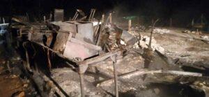 Autoridades confirman que el incendio ocurrió en el parque inflable