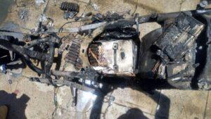 Explosión de motorinas en Camagüey