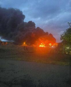 Incendio de gran magnitud afecta el Delfinario de Cienfuegos