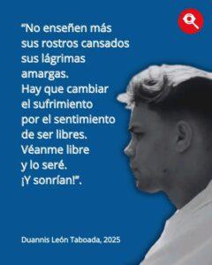 Preso politico del 11J en huelga de hambre, familia y activistas temen por su vida.
