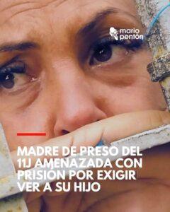 Madre de preso del 11J