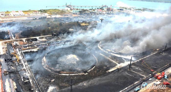 Incendio de los supertanqueros en Matanzas Cubadebate