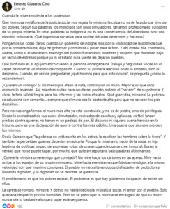 Personalidades arremeten contra ministra