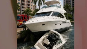 Violento choque náutico en Fort Lauderdale: 5 personas resultan heridas