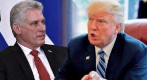 Gobierno de Trump pone sobre la mesa el levantamiento del embargo a Cuba