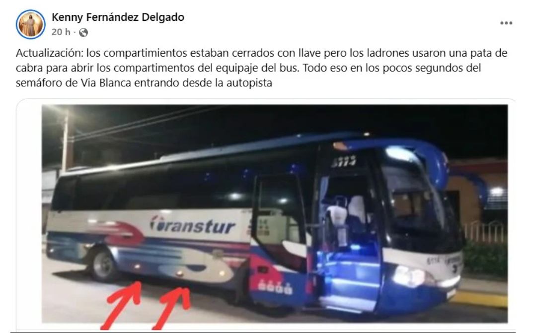 Revelan detalles del robo de maletines en ómnibus de Transtur Aumenta iseguridad en Cuba