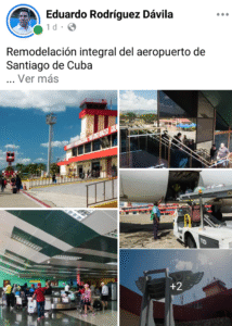 Planifican Remodelación integral al Aeropuerto de Santiago de Cuba.
