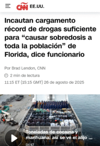 Guardia costera estadounidense descarga alijo de mas de 34mil kg de drogas incautadas en el mar.