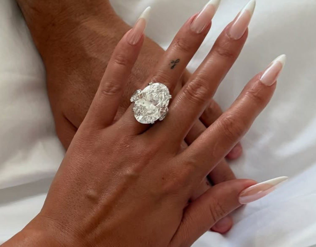 Cristiano y Georgina: compromiso con un anillo espectacular