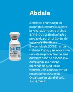 Cuba retoma la vacunación con Abdala ante nuevas variantes de COVID-19