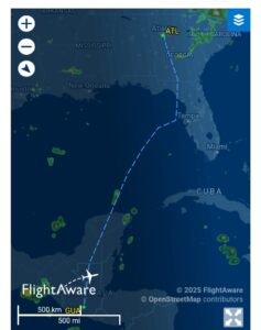 Incidente en tierra: Ala de avión de Delta choca con otra aeronave en el aeropuerto de Atlanta