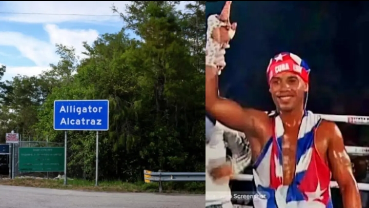 Boxeador cubano se encuentra detenido en Alligator Alcatraz