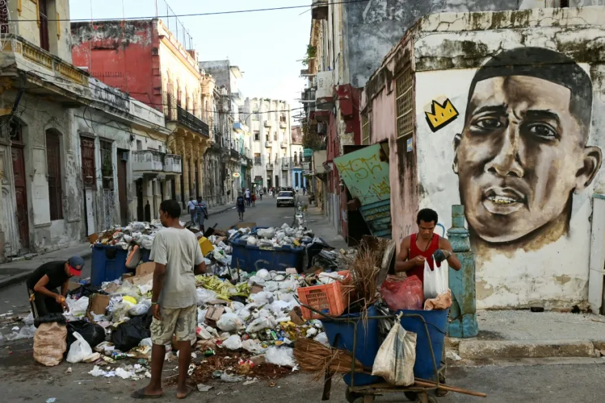 Tanques de basura en Cuba en 50 minutos…