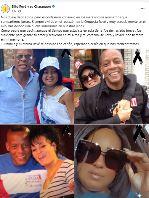 Falleció Gretchen Revé: dolor inmenso para Elito