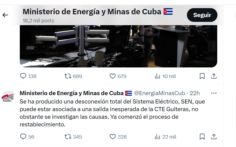 Ajusta Educación cubana en horarios ante restablecimiento del SEN