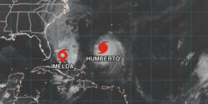 Tormenta tropical Imelda avanza hacia el norte: fuertes lluvias e impacto costero en el sureste de EE.UU.