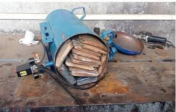 Hallan 35 kilos de cocaína ocultos en un compresor en Holguín