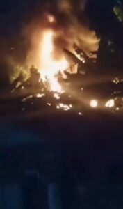 Incendio por cocinar con leña destruye vivienda en San Miguel del Padrón